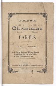 Three Christmas carols