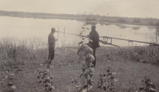 Hansell and Ekern at Lyman Lake
