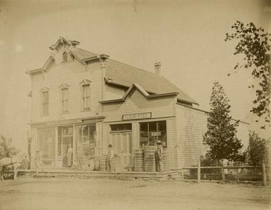 L. S. Winton Store, New Berlin, front and side