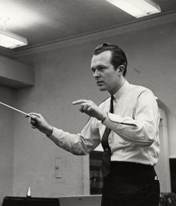 James Christensen conducting