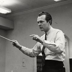 James Christensen conducting