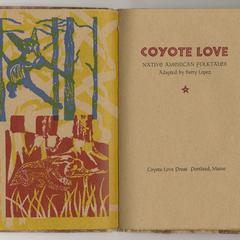 Coyote love : Native American folktales