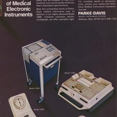 Parke Davis Medical Instruments advertisement