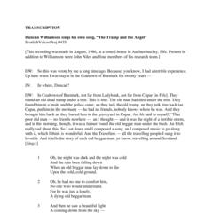 Object 2 titled Transcription