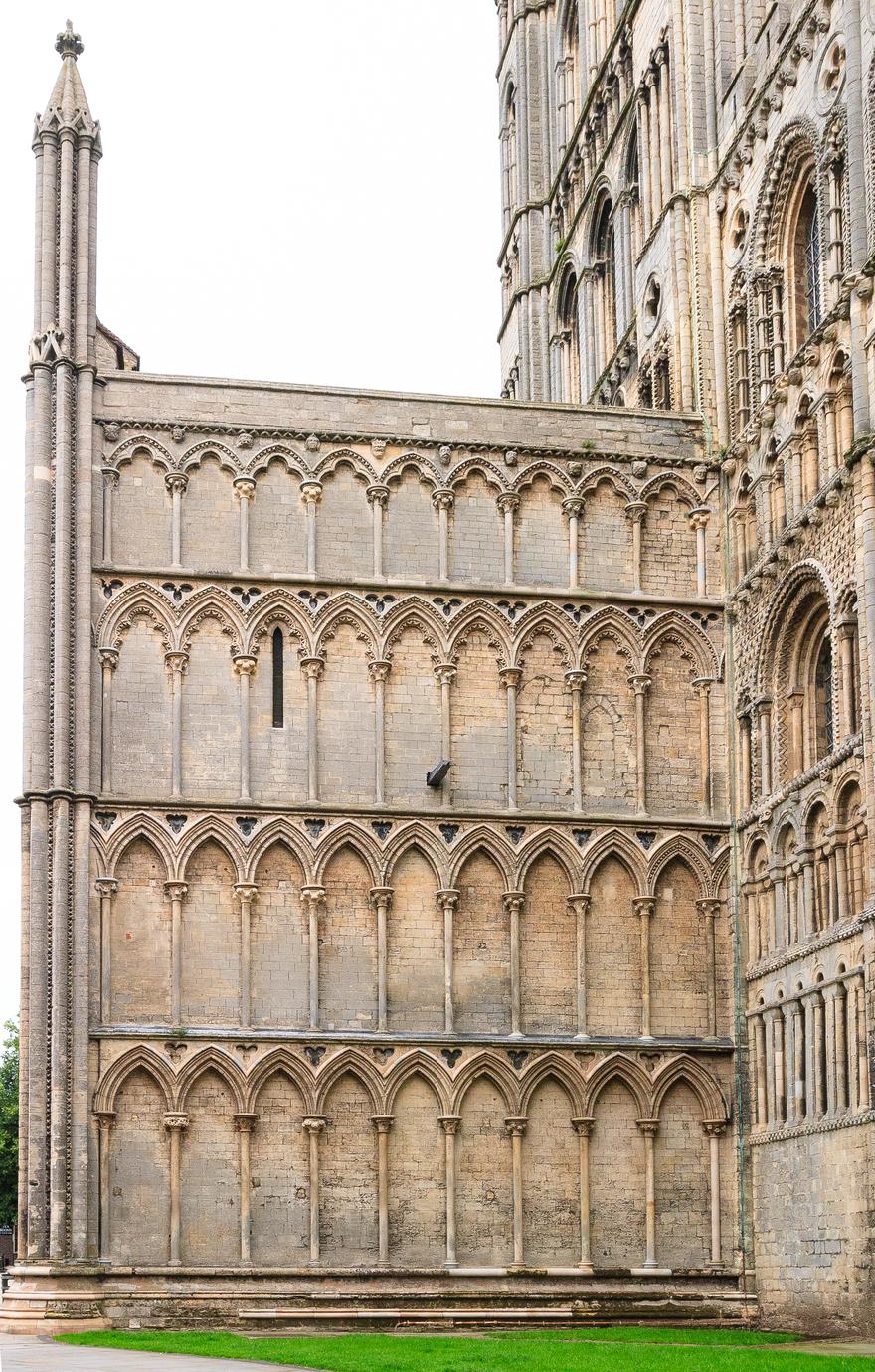 ‎Ely Cathedral exterior Galilee Porch south side UWDC UWMadison