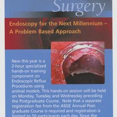 Endoscopy for the Next Millenium- A Problem Based Approach advertisement