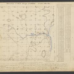 [Public Land Survey System map: Wisconsin Township 25 North, Range 20 East]