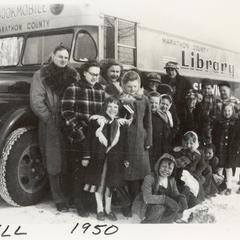 Marathon County Library Sevice Bookmobile 1950 Mr. Sell.
