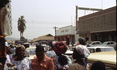 Nigerian Airways building on Lebanon Street