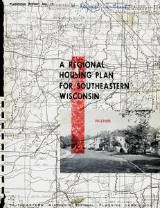 A regional housing plan for southeastern Wisconsin