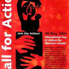 Call for action--stop conflict being waged upon women's bodies