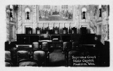 Supreme Court chambers, Wisconsin State Capitol building