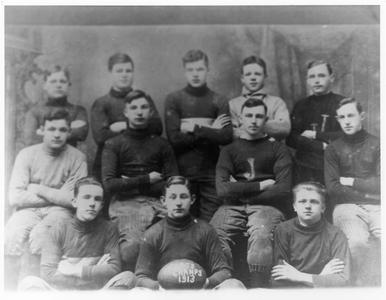 Football Team, 1913, Janesville High School