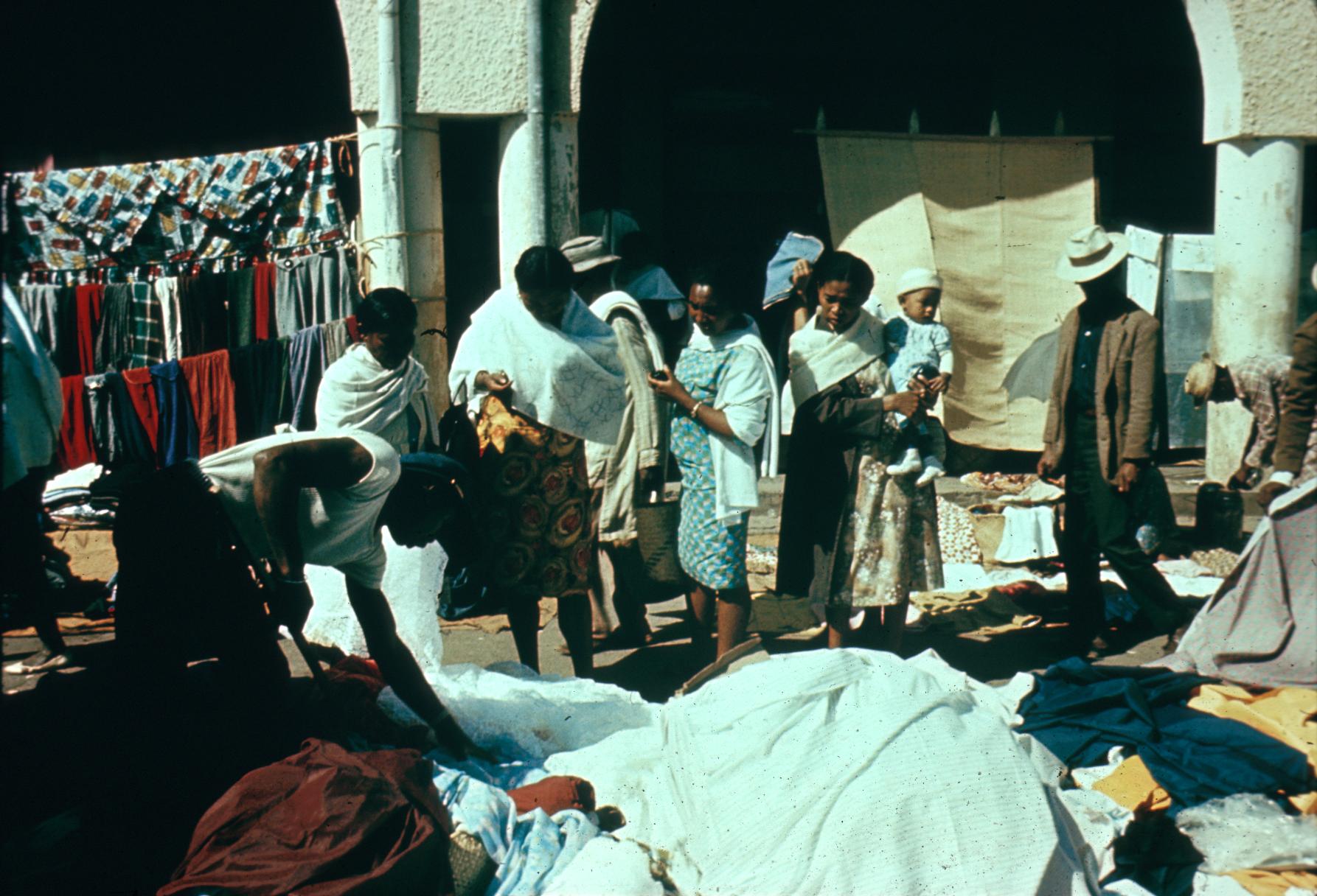 Permanent Market Stalls for the Cloth Market in Tananarive