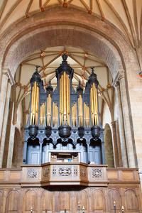 Tewkesbury Abbey choir Milton Organ