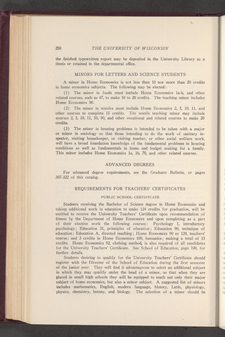 University of Wisconsin Catalog 19261927 Full view UWDC UW