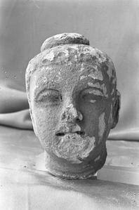 NG472, Stucco Head of Buddha