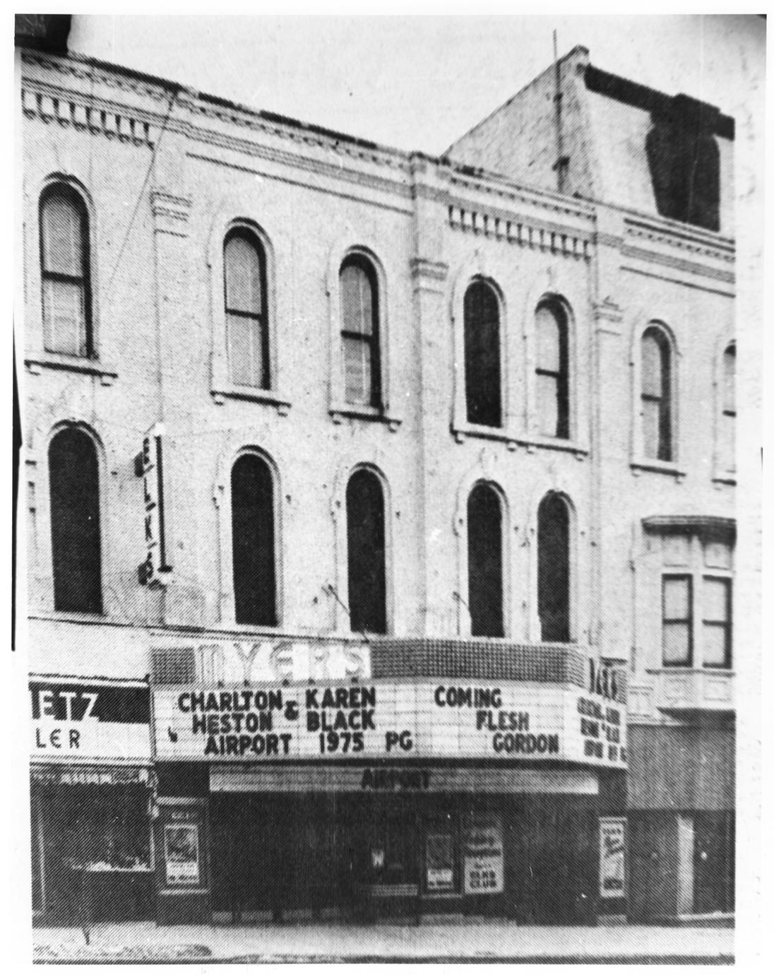 ‎Myers Theater, 1977 - UWDC - UW-Madison Libraries