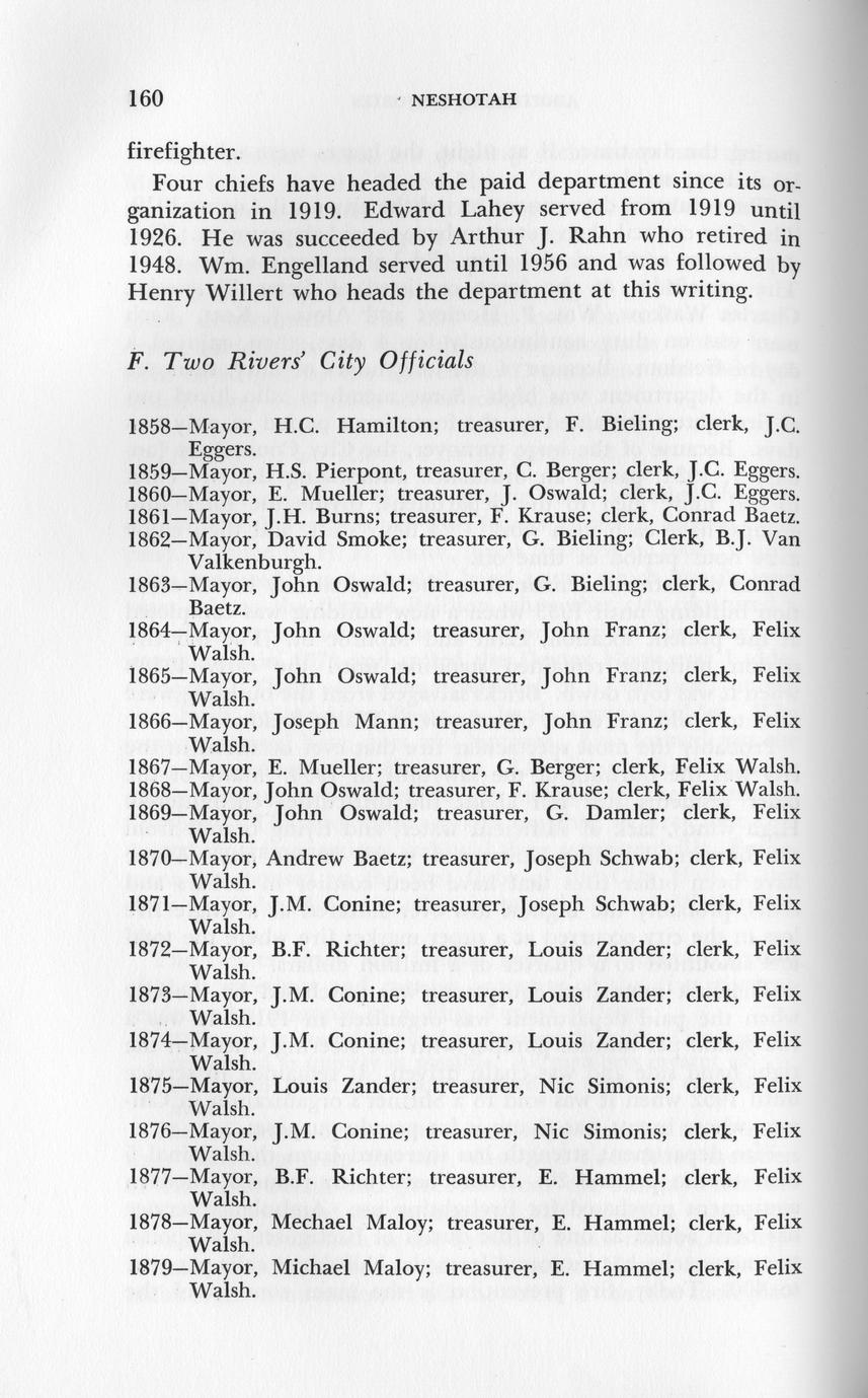 Neshotah the story of Two Rivers, Wisconsin Full view UWDC UW