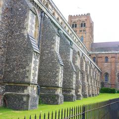 St. Albans Cathedral nave, south transept and tower