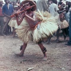 A Cokwe Boy in Dance Sequence