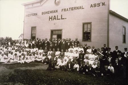 Western Bohemian Fraternal Association Hall and Bohemian-American brass band