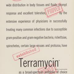 Terramycin advertisement