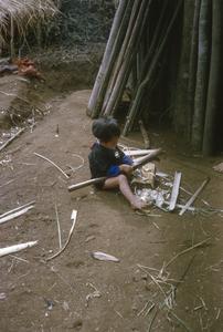 Ethnic Hmong child