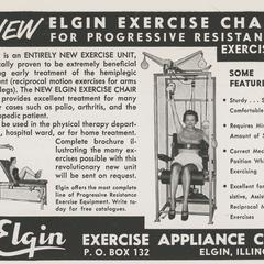 Exercise Chair for Progressive Resistance Exercises advertisement