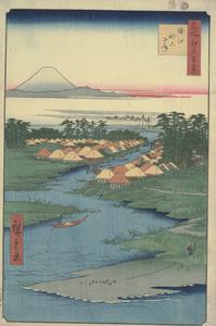 Horie and Nekozane, no. 96 from the series One-hundred Views of Famous Places in Edo