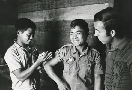 Houei Kong dispensary and chief medic in Attapu Province