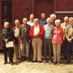 Reunion of former UW-Madison limnologists at the 1983 History of Limnology in Wisconsin Conference