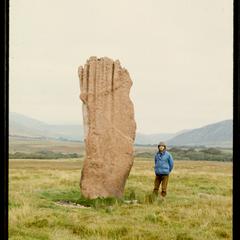 Standing stone at Machrie Moor, the Isle of Arran
