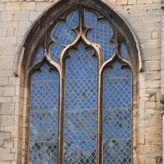 Peterborough Cathedral exterior north side of choir