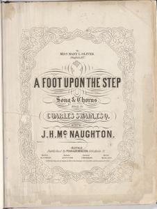 Foot upon the step