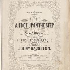 Foot upon the step