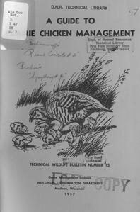 A guide to prairie chicken management