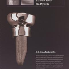 Anatomic Radial Head System advertisement