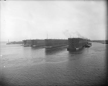 Four Wooden Ore Docks with Horace S. Wilkinson