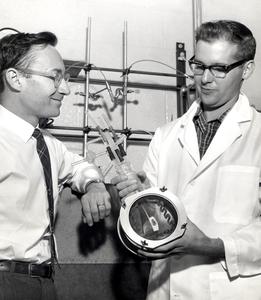 UW-Madison Chemistry Professor Howard Zimmerman and Roger W. Binkley