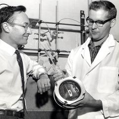 UW-Madison Chemistry Professor Howard Zimmerman and Roger W. Binkley