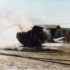 Tennyson tanker fire