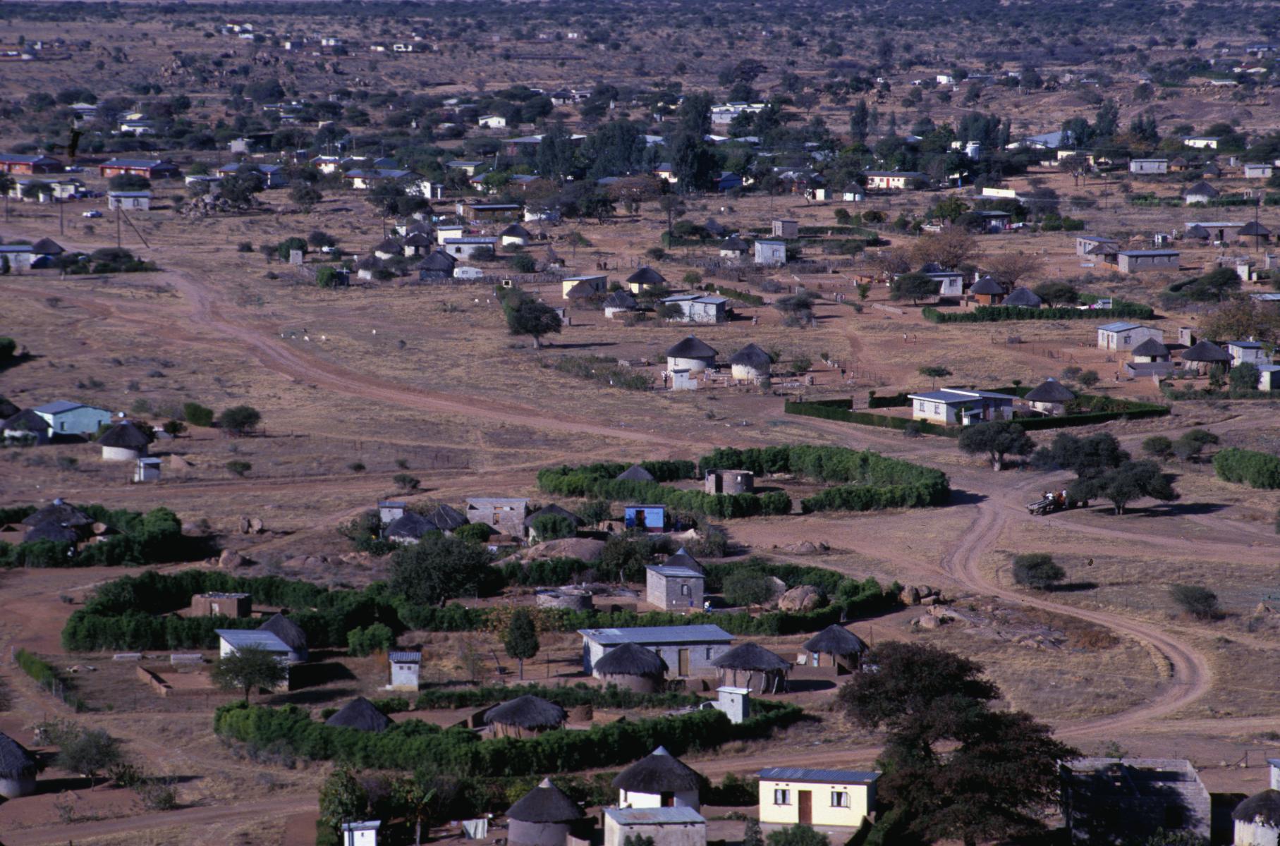 Thamaga school in 1997