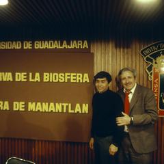 Hugh Iltis and Rafael Guzmán at Universidad de Guadalaraja