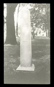 Monument of Lady Elgin victim