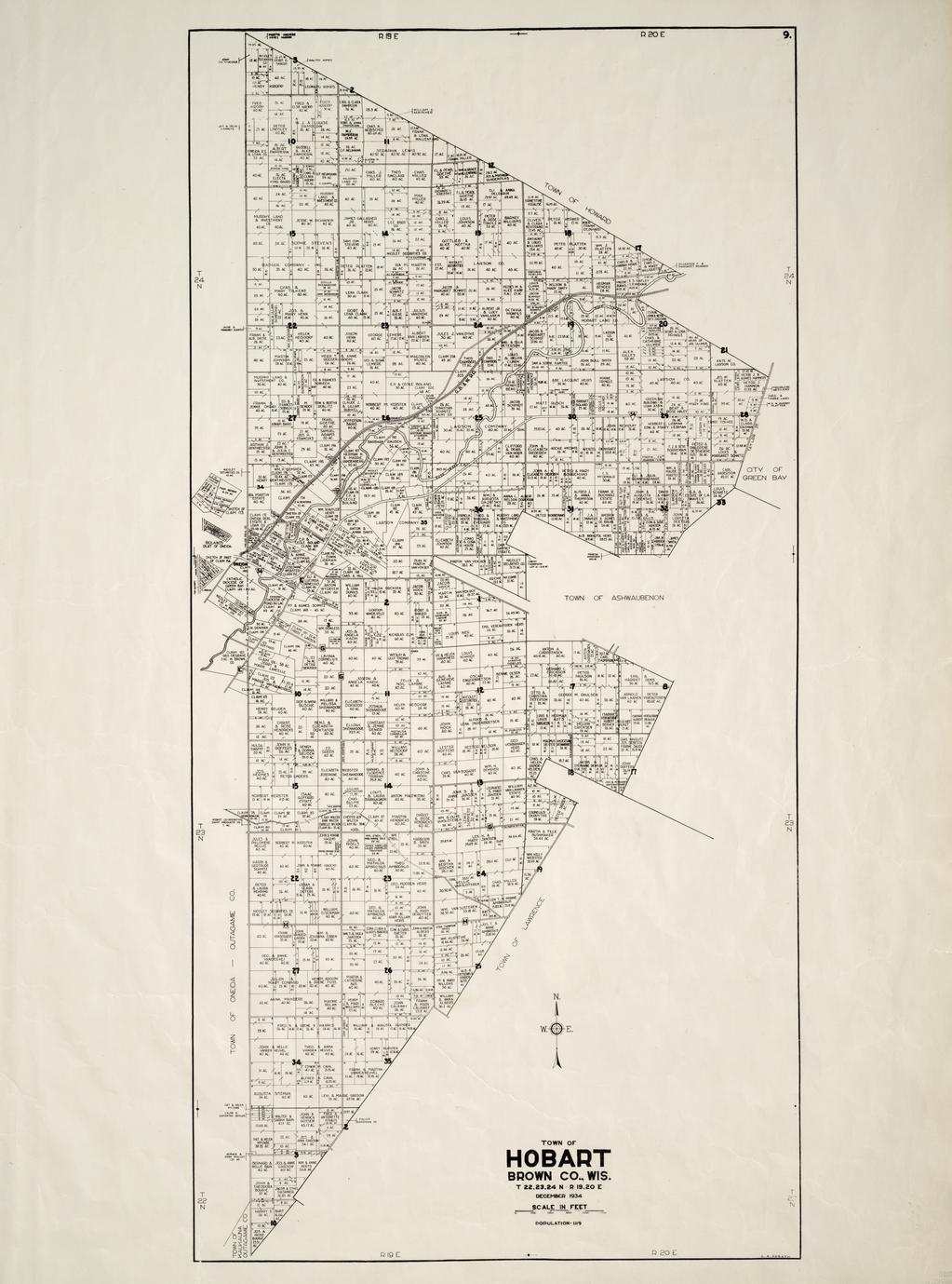 Plat book of Brown County, Wisconsin Full view UWDC UWMadison Libraries