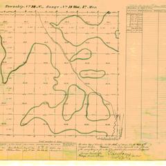 [Public Land Survey System map: Wisconsin Township 28 North, Range 19 West]