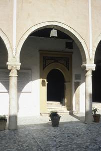 Seventeenth Century Decoration above Doorway of North Block of the Serai al-Hamra