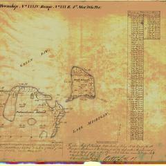 [Public Land Survey System map: Wisconsin Township 34 North, Range 30 East]