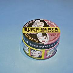 Slick-Black hair dye cream